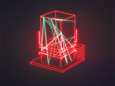 Fuse /// 3d cg fuse hologram houdini scifi ui ux