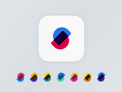 S App Icon color icon s shape