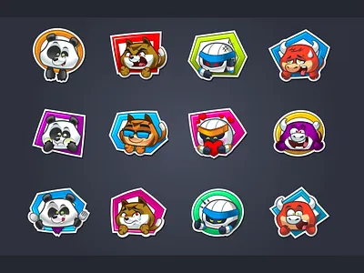 HealthyHeroes Stickers emoji emoticons illustrator mascot design messenger messenger stickers stickers vector zombillustrator