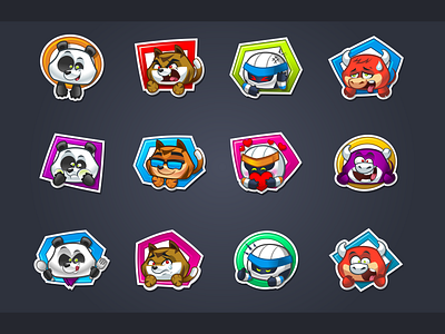 HealthyHeroes Stickers emoji emoticons illustrator mascot design messenger messenger stickers stickers vector zombillustrator