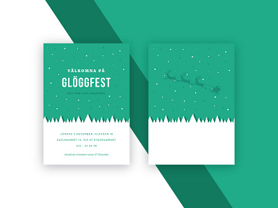 Christmas party invitation card card christmas design holidays invitation print