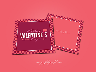 Free Happy Valentine’s Day Greeting Card Design Template card valentine