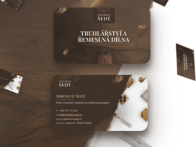 Business card for Joinery business business card card craft joinery wood