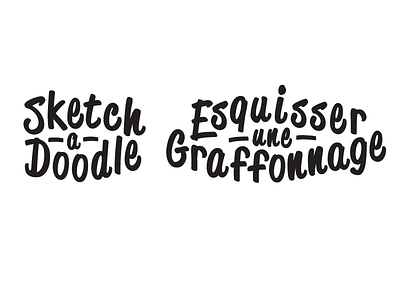 3 kids logo sketch title