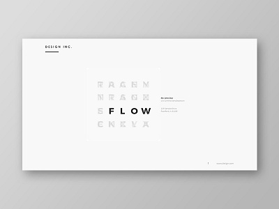 Flow Powerpoint Template business corporate creative marketing minimal pitch deck portfolio powerpoint powerpoint template pptx presentation start up