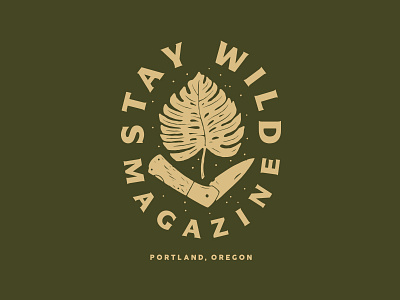 Stay Wild knife leaf monstera oregon portland stay wild