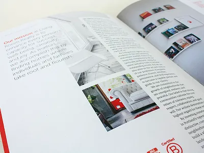 Look book clean grid layout modern type typography