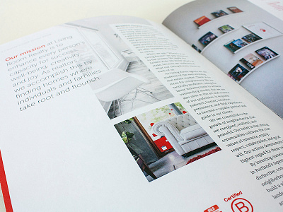 Look book clean grid layout modern type typography