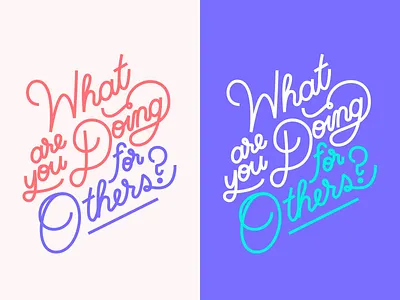 MLK Day lettering