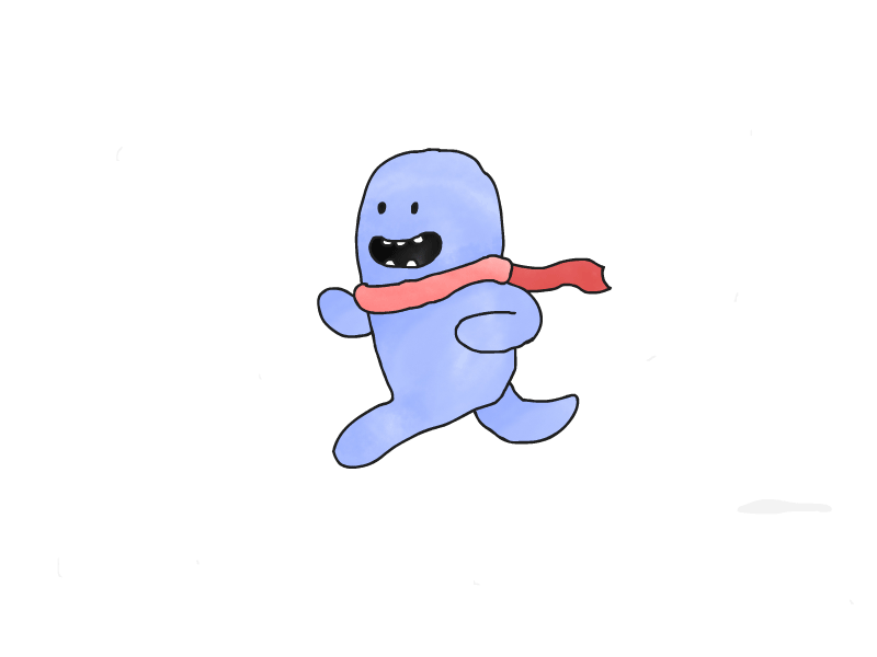 run cycle 2d animation cel cel animation character frame by frame run run cycle smile walk cycle watercolor