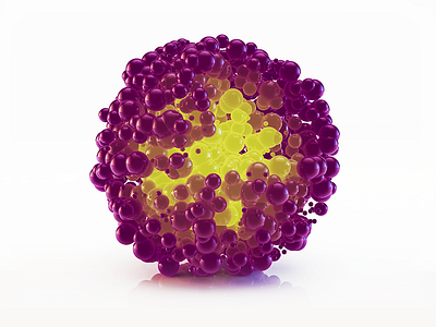 Marmalade spheres 3d bubble cinema4d cloner fruit grape juice lemon mograph sphere