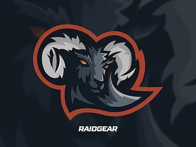 Ram branding cartoon logo mascot mike janz ram