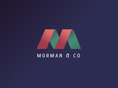 Morman client dark lettermark logo