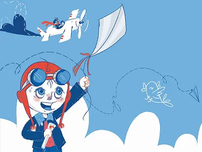 Everything will be okay cancer children book childrenillustration childrens cute digitalpainting hope illustration painting photoshop story