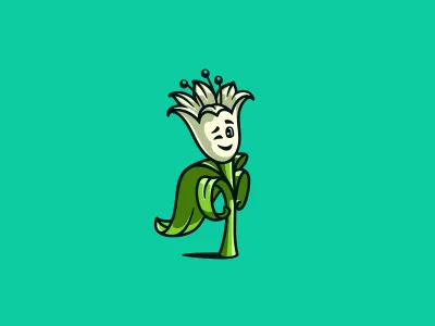 Flower Heroes character emotion floristic flower flowershop hero illustration jkd jkdesign logo логотип