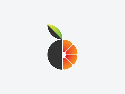 Vitamin C branding fruit geometry icon identity illustration logo logotype mark minimalism orange
