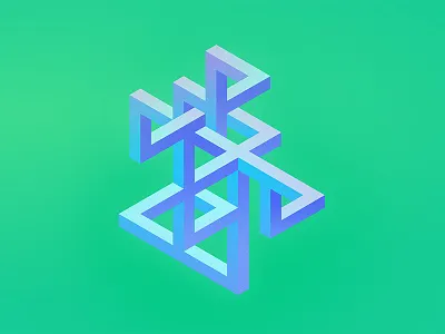 Illusion Maze geometry illusion maze triangle