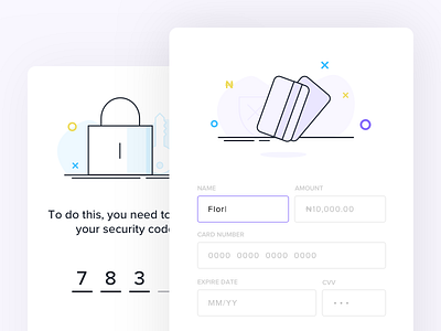 Payment Modals banking card credit finance illustration modal overlay payment ui ux