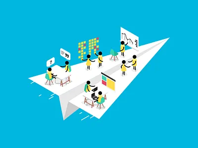 flight flight paper planes startup