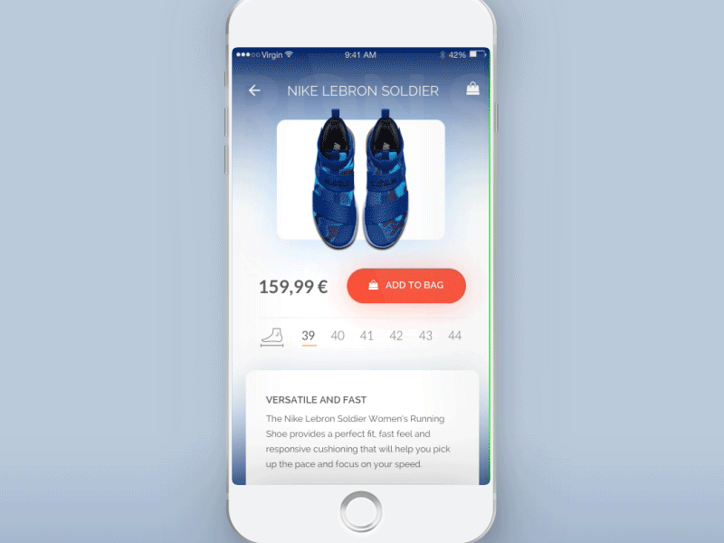 app interaction animation app commerce design experience interaction interface prototype ui user ux web