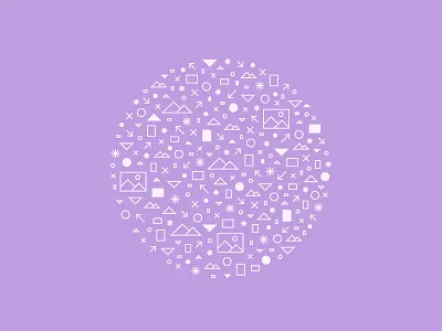 Simple Shapes icons illustration minimal pattern shapes