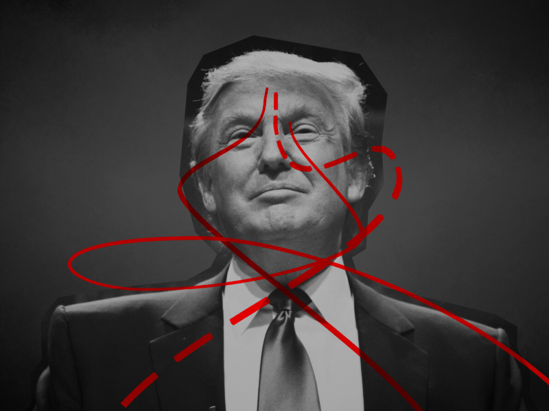 Trump's Uncharted Presidency after effects illustrator inauguration james fallows jim fallows photoshop president trump the atlantic uncertain uncharted