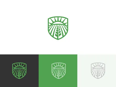 Foremost Seeds 3 agriculture farm field grain icon logo plow seeds sun wheat