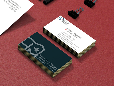 Health Strategies Hospital Managers | Business Card clinic health healthy hospital plus sign wellbeing