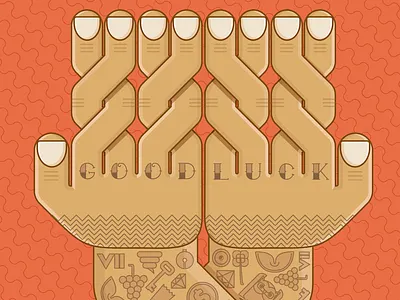 Good Luck finger funny good luck hand luck lucky superstition