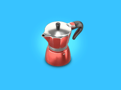 #stacemodajedemo animation coffee food illustration mokapot