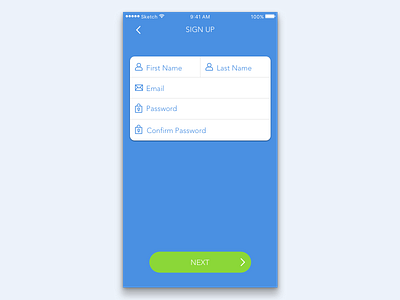 DailyUI: #1 (Sign Up) challenge dailyui sign up ui ux