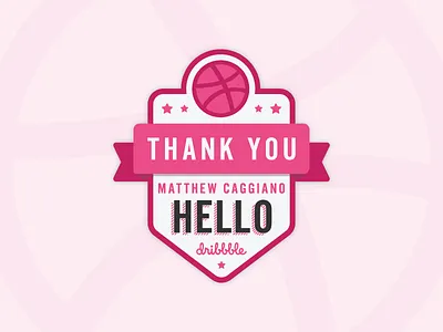 First Shot community debut drafted dribbble first shot hello invitee logo design player thanks
