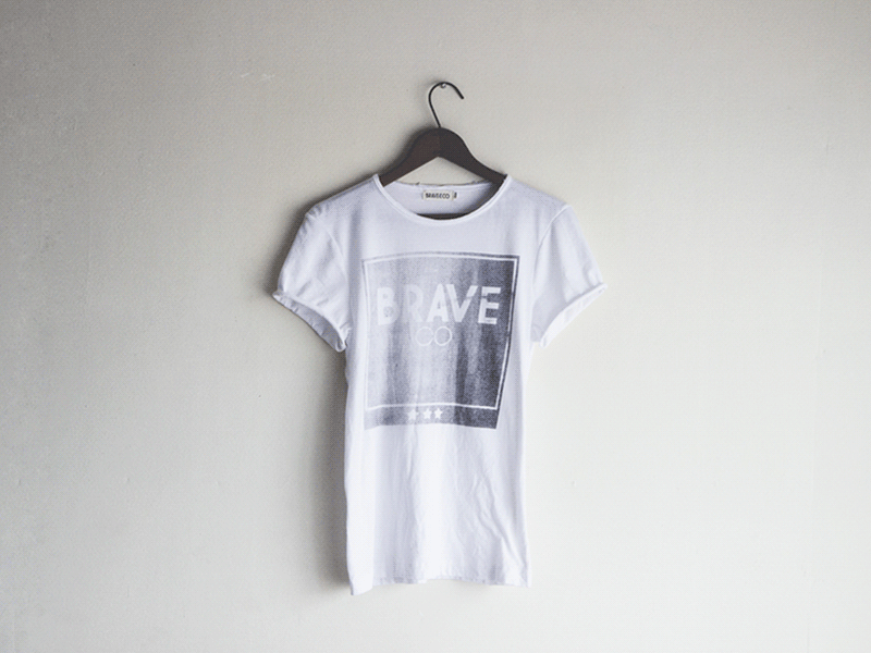 Brave Tee Olympic Edition adventure brave tee braveandco ecommerce journey lifestyle minimal olympic product rio tee vintage