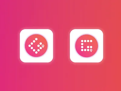 Icon Experiment arrow icon location moving ui