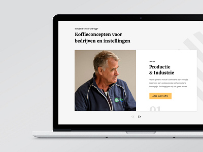 Concept for Van Duijnen - divisions case study digital design full project interaction desgin visual design