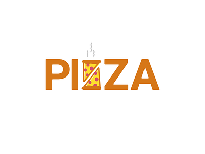 Pizza food logo pizza