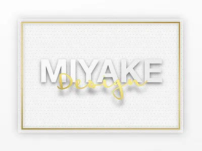 Dribbble Miyake design intarface interaction ios iphone mobile mockup screen ui ux web website