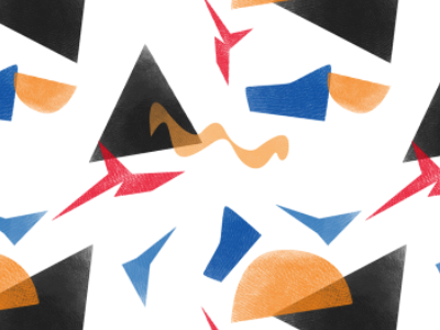 Pattern abstract black blue drawing illustration pattern