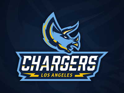 LA State of Mind Vol.3 chargers dinosaur football illustrator la logo nfl rebrand sports triceratops