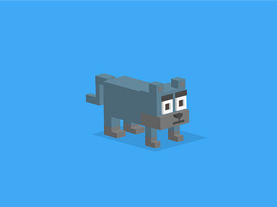 3D Cat 3d cat iso shape isometric isometric cat pixel cat