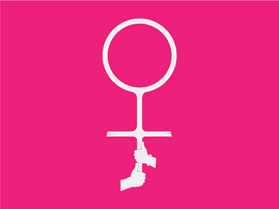 Women's March editorial illustration protest woman women