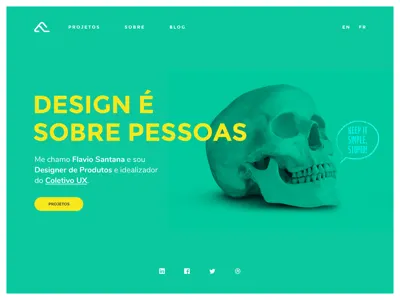 Portfolio 2017 - Study portfolio ui web design