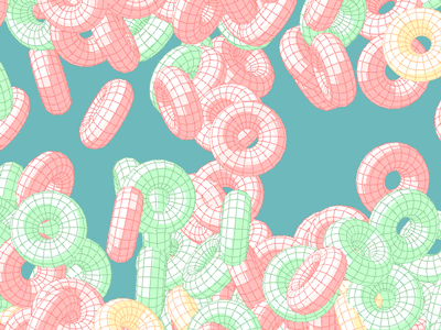 Day 21 - Shady Fruit Loops animation codeart daily everyday generative minimal processing