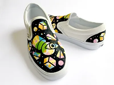 Vans Custom Culture 2017 3d custom culture shapes shoes slip ons space vans