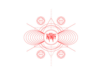 Infinity Logo Alchemy Background 3 design logo