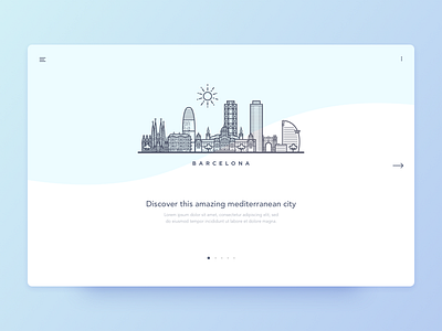 Daily UI #023 - Onboarding 023 clean dailyui minimal onboarding splash ui walkthrough website