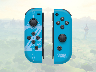 Vector Breath of The Wild Joy-Cons breathofthewild nintendo switch vector zelda