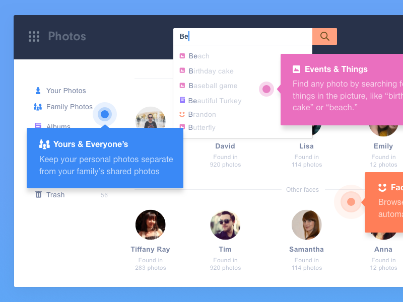 Example of App highlights
