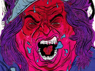 Kings Of Comedy #3 Sam Kinison art comedy drawing editorial illustration portrait