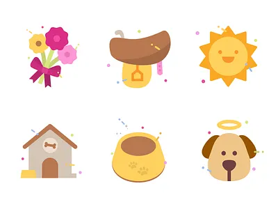 Pets Forever stickers #1 angel dog flower pets remember rip saddle sunshine